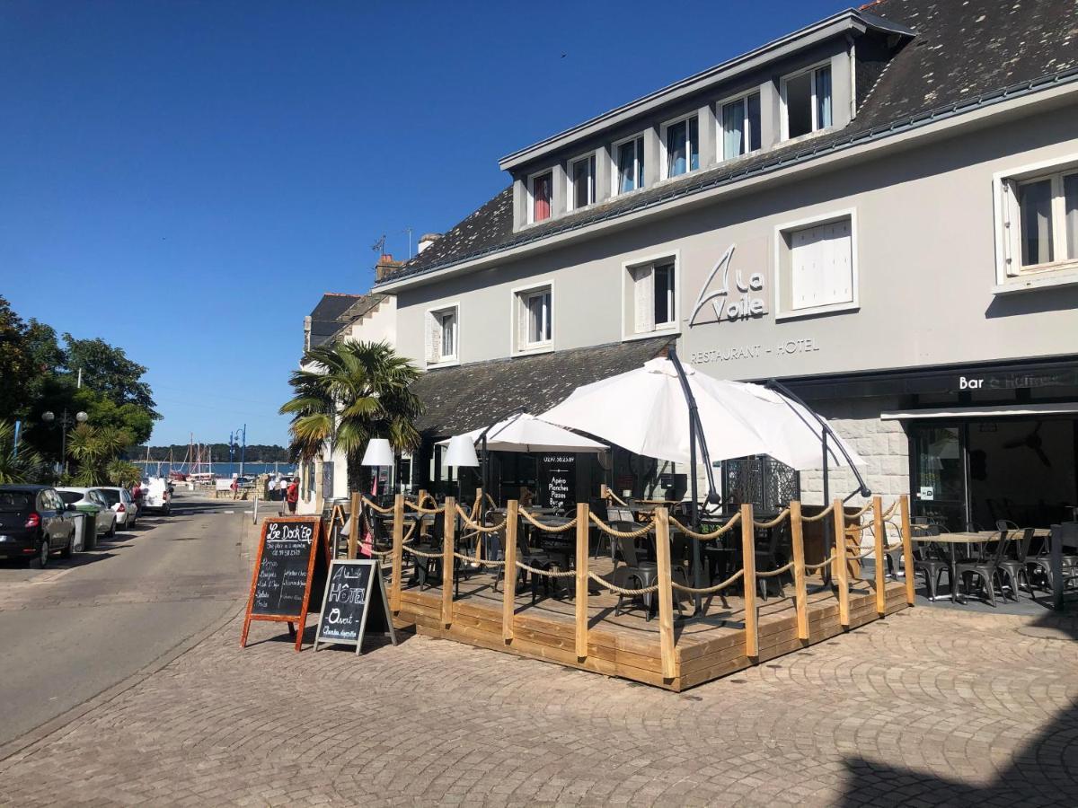 Hôtel La Voile Locmariaquer Exterior foto