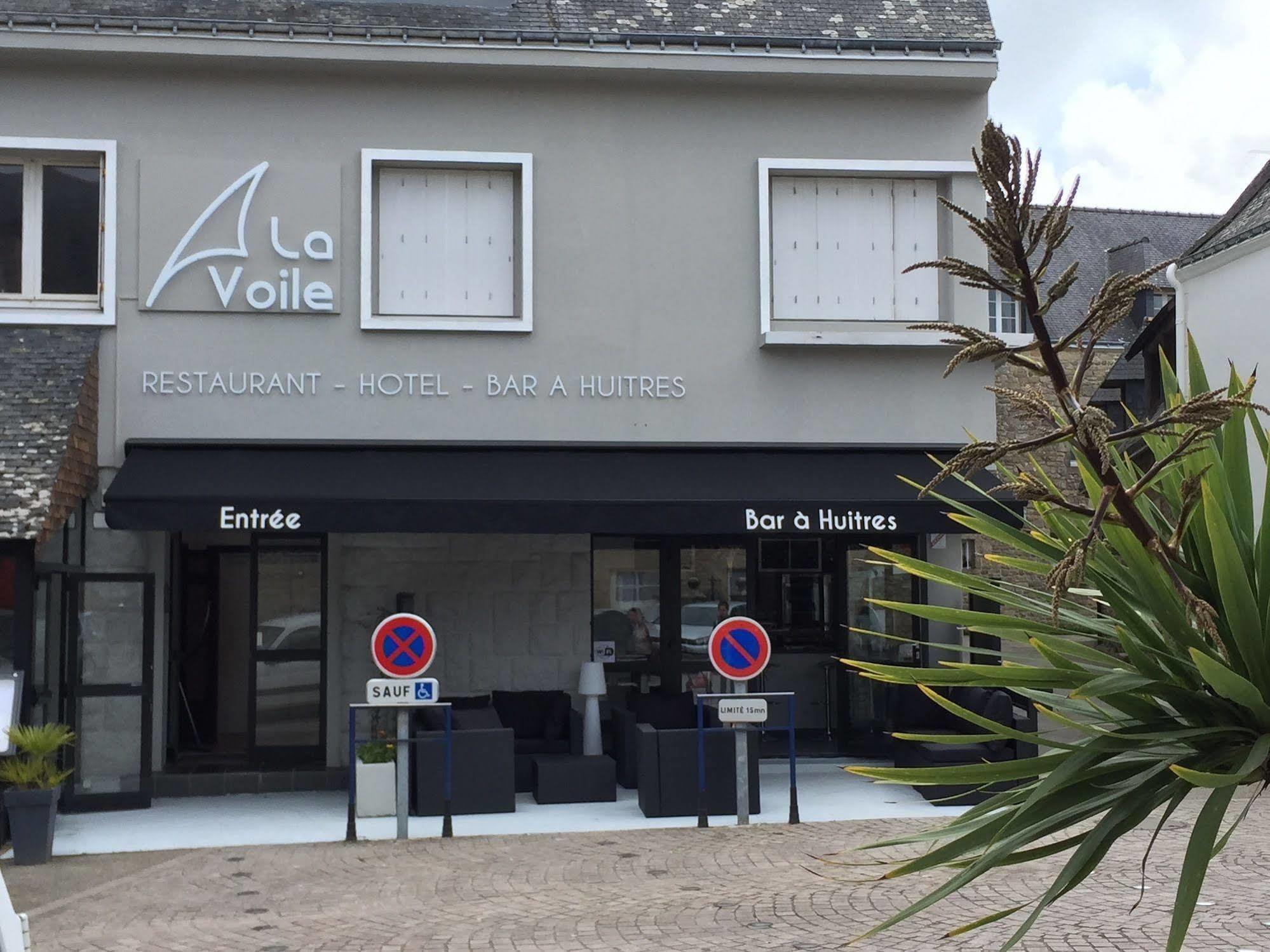 Hôtel La Voile Locmariaquer Exterior foto
